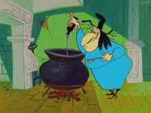 Cleaning Up Witch GIF - Cleaning Up Witch Spell GIFs