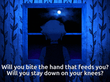 Omori Nine Inch Nails GIF - Omori Nine Inch Nails Bite The Hand That Feeds GIFs