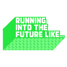 Running Into The Future Running GIF - Running Into The Future Running Youth Olympic Games GIFs