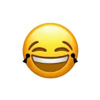 a yellow smiley face with black tears coming out of it 's eyes