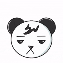 sanpoh sansan panda cute panda done
