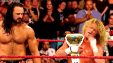 Dolph Ziggler Drew Mc Intyre GIF - Dolph Ziggler Drew Mc Intyre Intercontinental Champion GIFs