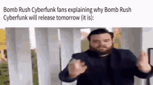 bomb rush cyberfunk fans explaining