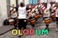 Percussão, Olodum, Pelourinho, Salvador, Bahia GIF - Afro Music Percussion GIFs