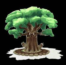 Tree Monster GIF
