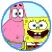 sad happy patrick star spongebob squarepants