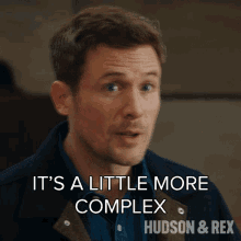 Its A Little More Complex Charlie Hudson GIF - Its A Little More Complex Charlie Hudson Hudson And Rex GIFs
