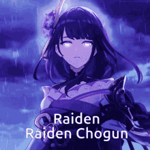 Raiden Chogun GIF - Raiden Chogun Cho GIFs