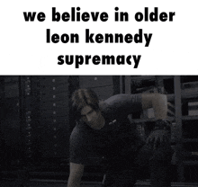 Leon Kennedy Older Leon GIF - Leon Kennedy Older Leon Leon S Kennedy GIFs