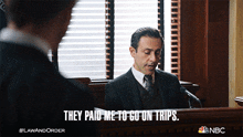 They Paid Me To Go On Trips Law And Order GIF - They Paid Me To Go On Trips Law And Order They Paid Me To Go On Vacation GIFs