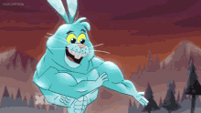 Rabbit Bunny GIF - Rabbit Bunny Muscles GIFs