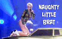 Miley Cyrus Naughty GIF - Miley Cyrus Naughty Little GIFs
