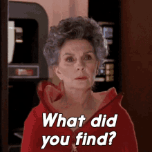 What Did You Find Norah Satie GIF - What Did You Find Norah Satie Star Trek GIFs