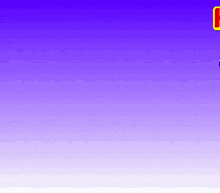 a purple and white background with a red border