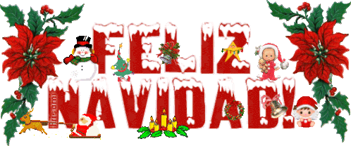 Merry Christmas Feliz Navidad Sticker - Merry Christmas Feliz Navidad Happy Holidays Stickers