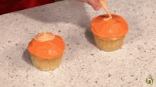 Jungle Animal Cupcakes- How To Make Jungle Animal Cupcakes GIF - Dessert Cupcakes Howdini GIFs