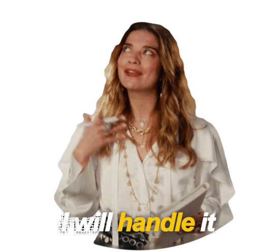 I Will Handle It Alexis Rose Sticker - I Will Handle It Alexis Rose Alexis Stickers