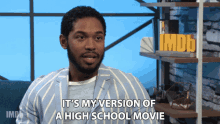 Its My Version Of A High School Movie Teenager GIF - Its My Version Of A High School Movie Teenager My Reality GIFs
