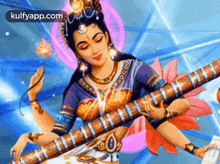 Goddess Saraswati.Gif GIF