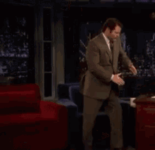 Nick Offerman Dances On Jimmy Fallon GIF - Dance Late Night Jimmy Fallon GIFs