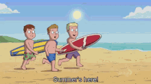 Summer'S Here! GIF - Summershere Awesone Winter GIFs
