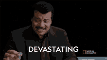 Devastating Neil Degrasse Tyson GIF - Devastating Neil Degrasse Tyson Cosmos GIFs