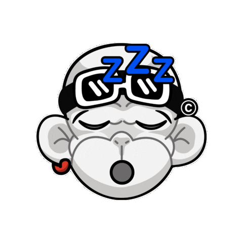 Tired Sleepy Sticker - Tired Sleepy Bed Stickers