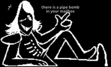 rouxls kaard there is a pipe bomb in your mailbox