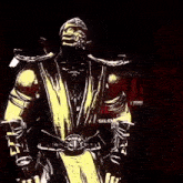 a video game character is standing in front of a sign that says " silent "