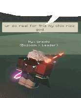 nyx ureshi is the leader of bozoism in this video game