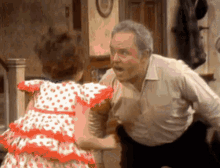 Archie Bunker Yelling You Forgot Your Floor GIF - Archie Bunker Yelling You Forgot Your Floor All In The Family GIFs