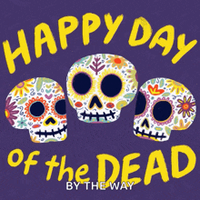 Happy Day Of The Dead Feliz Dia De Los Muertos GIF