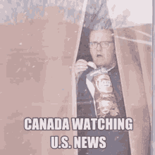 Canada Watching GIF - Canada Watching Window GIFs