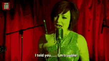 Dangerous GIF - I Told You Im Trouble Trouble GIFs