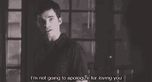 Ezra Im Not Going To Apologize For Loving You GIF - Ezra Im Not Going To Apologize For Loving You Ian Harding GIFs