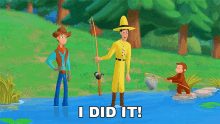 I Did It Curious George GIF