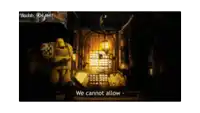 a screenshot of a video game with the words we cannot allow