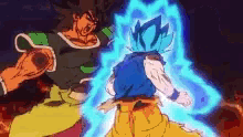 Goku Vs Broly Fight GIF