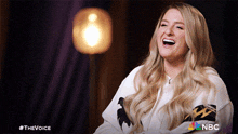 Smelling My Breath Meghan Trainer GIF - Smelling My Breath Meghan Trainer The Voice GIFs