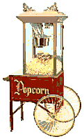 Popcorn Popcorn Machine Sticker