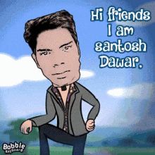 Santosh Dawar Money Sign GIF - Santosh Dawar Money Sign Hi Friends GIFs