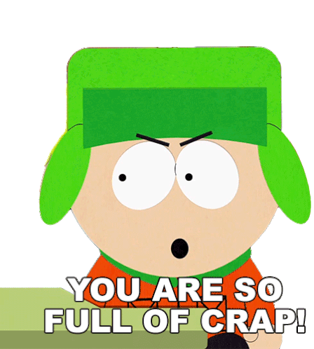 You Are So Full Of Crap Kyle Broflovski Sticker - You Are So Full Of Crap Kyle Broflovski South Park Stickers