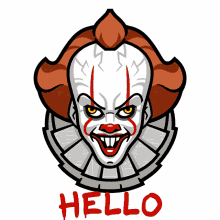 clown hello