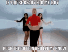 sugababes push the button if youre ready for me boy britpop girl group