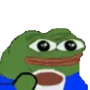 a green frog is holding a cup of coffee in his hand .