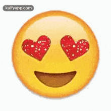 Eye With Sparkling Hearts.Gif GIF - Eye With Sparkling Hearts Love Emoji Eyes With Hears GIFs
