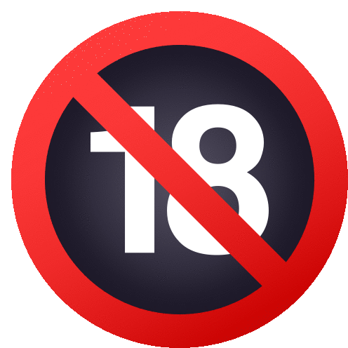 No One Under Eighteen Symbols Sticker - No One Under Eighteen Symbols Joypixels Stickers