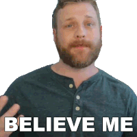 Believe Me Grady Smith Sticker - Believe Me Grady Smith Trust Me Stickers