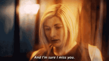 Doctor Who Im Sure I Miss You GIF - Doctor Who Im Sure I Miss You Miss You GIFs