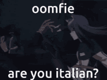 Oomfie Italiano GIF - Oomfie Italiano Arknights GIFs